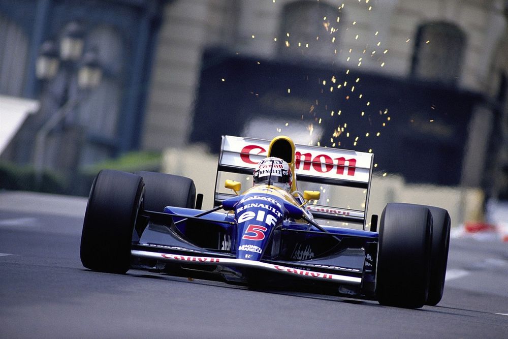 Nigel Mansell, Williams FW14B Renault