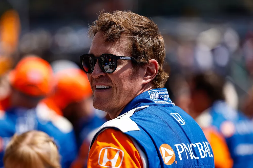 Scott Dixon, Chip Ganassi Racing Honda grid