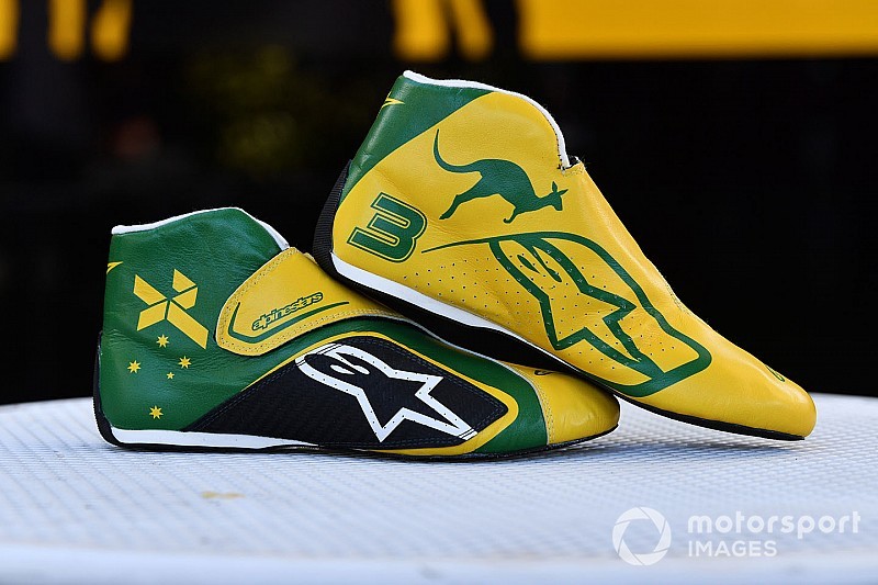 Ricciardo különleges versenycipője az Ausztrál Nagydíjra