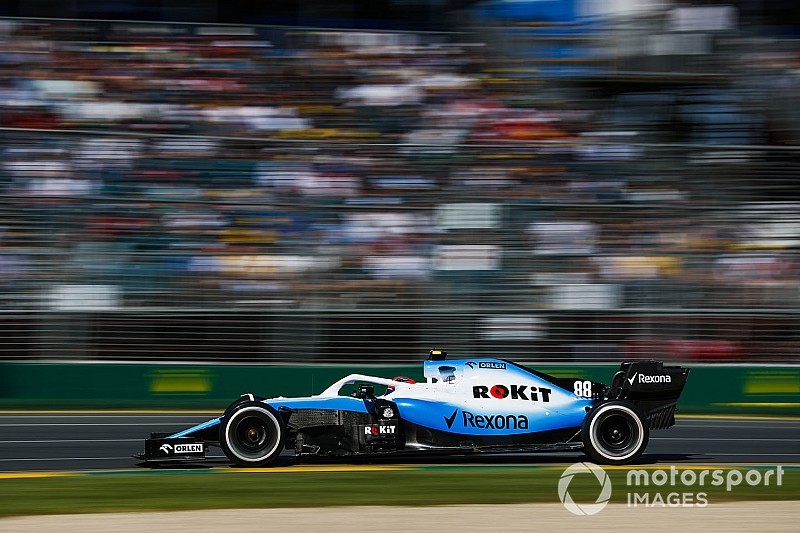 Kubica y un regreso oficial difícil con el Williams
