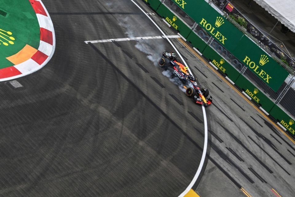 Bloqueo de Sergio Pérez, Red Bull Racing RB20