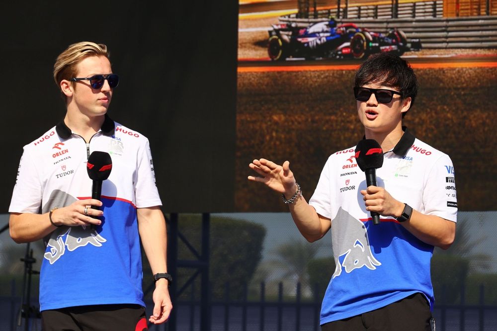 Liam Lawson, Visa Cash App RB F1 Team, Yuki Tsunoda, Visa Cash App RB F1 Team