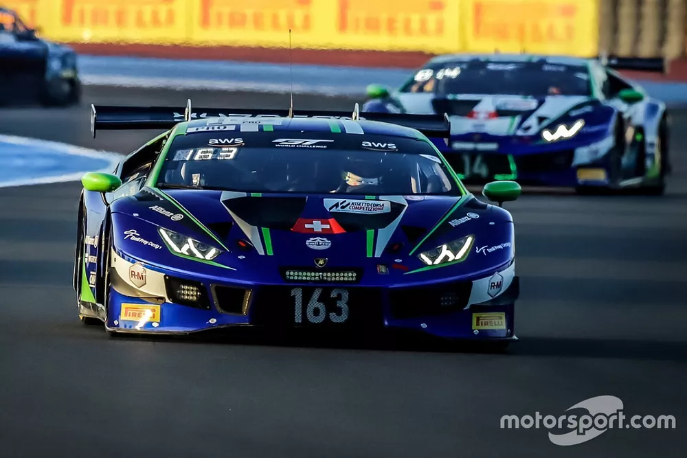 #163 Emil Frey Racing Lamborghini Huracan GT3 Evo: Giacomo Alto&egrave;, Mikkel Mac, Albert Costa