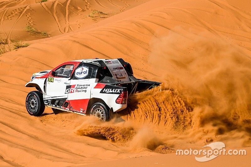 #314 Toyota Gazoo Racing Toyota Hilux: Fernando Alonso, Marc Coma