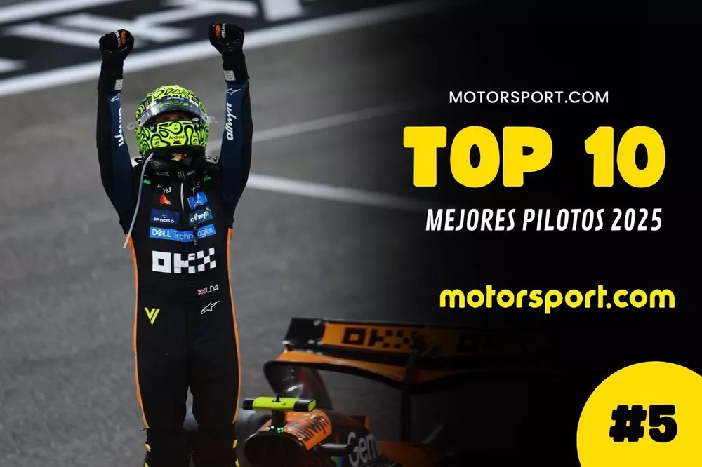 Top 10 Espa&ntilde;a - Lando Norris