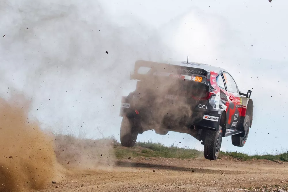 Oliver Solberg, Elliott Edmondson, Toyota Gazoo Racing WRT Toyota GR Yaris Rally1