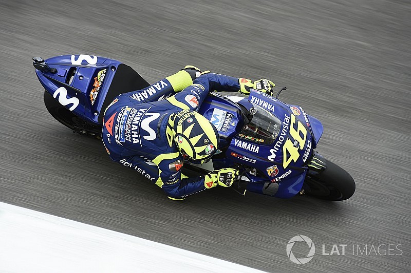 Rossi voert eerste MotoGP-sessie in Catalonië aan