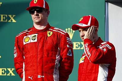 Raikkonen: Şans benim değil Vettel'in yanındaydı