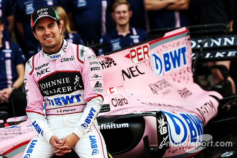 Los números de Sergio Pérez con Force India
