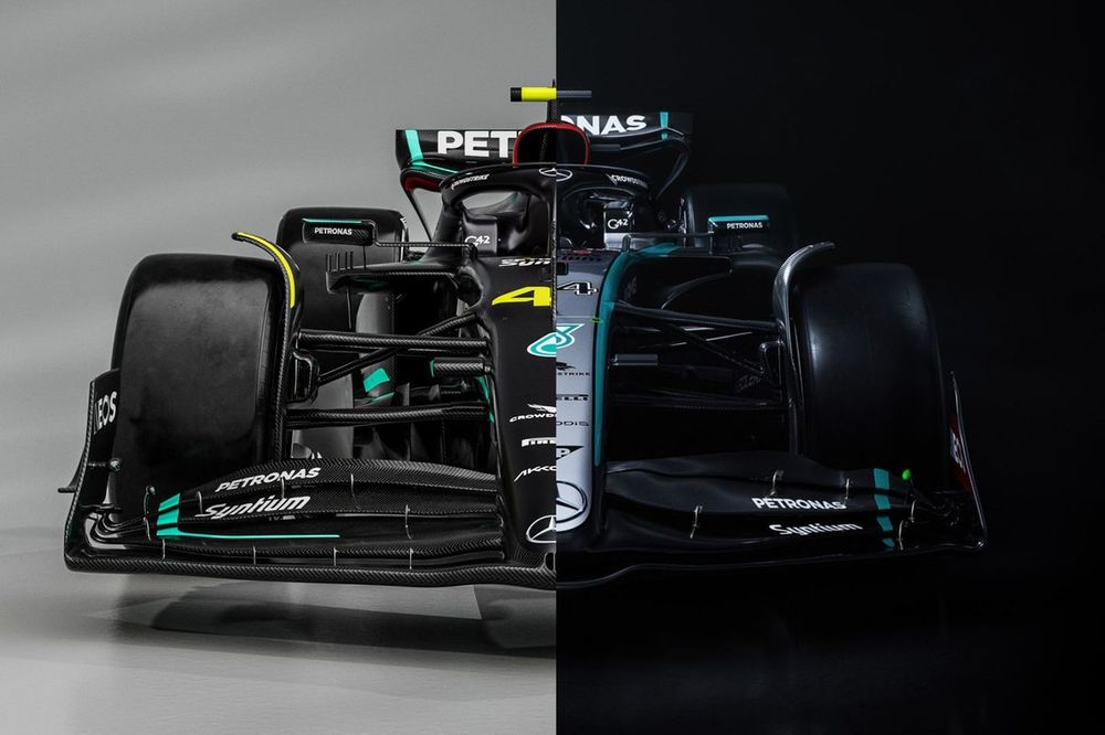 Mercedes W14 vs. W15