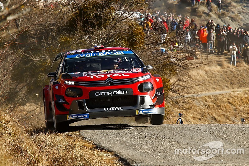 Monte Carlo WRC: Ogier leads as Mikkelsen, Evans crash out