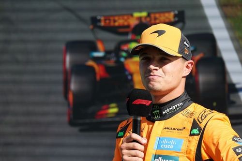 F1: Norris sai "um pouco decepcionado" com segundo lugar na classificação em Zandvoort
