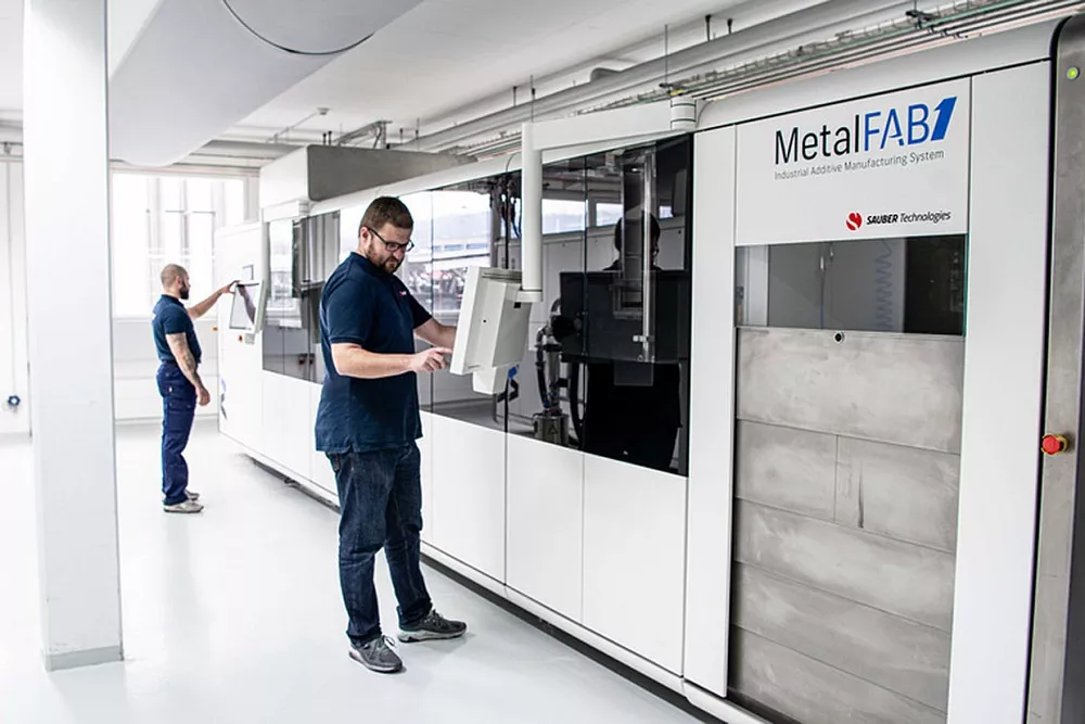 Sauber Technologies partner di Additive Industries