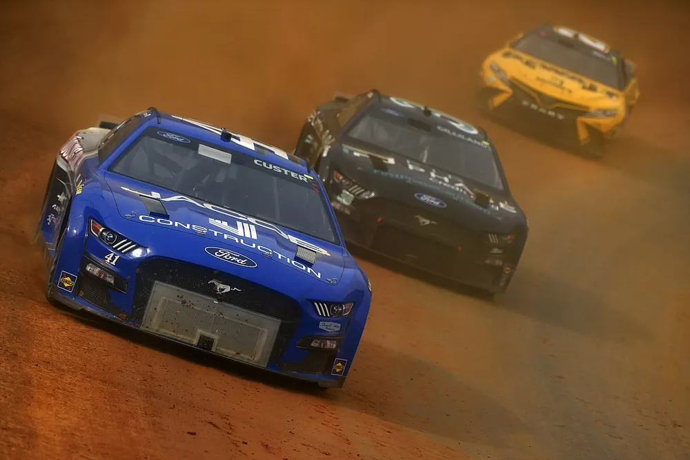 Cole Custer, Stewart Haas Racing, Jacob Construction/HaasTooling Ford Mustang