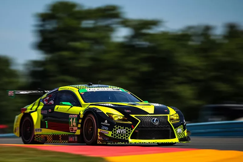 #14 AIM Vasser Sullivan Lexus RC F GT3, GTD: Richard Heistand, Jack Hawksworth, Philipp Frommenwiler