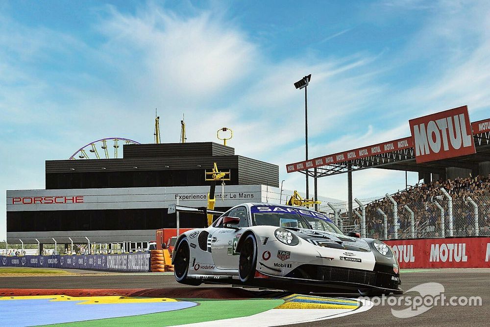 #93 Porsche Esports Team Porsche 911 RSR: Nick Tandy, Ayhancan G&uuml;ven, Joshua Rogers, Tommy Ostgaard