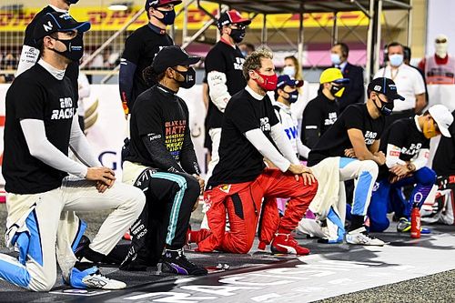 La F&oacute;rmula 1 se aleja del movimiento de arrodillarse contra el racismo