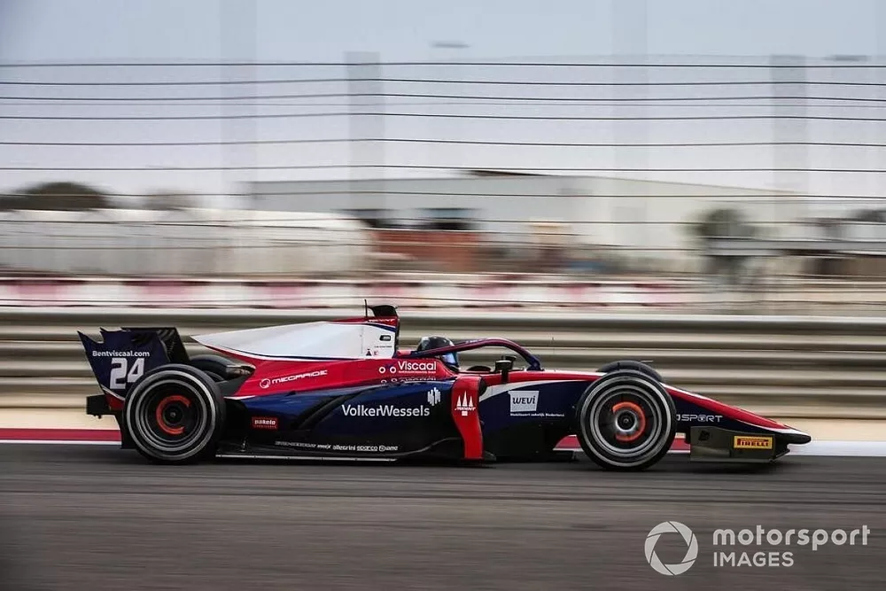 Bent Viscaal, Trident, F2 pre-season test