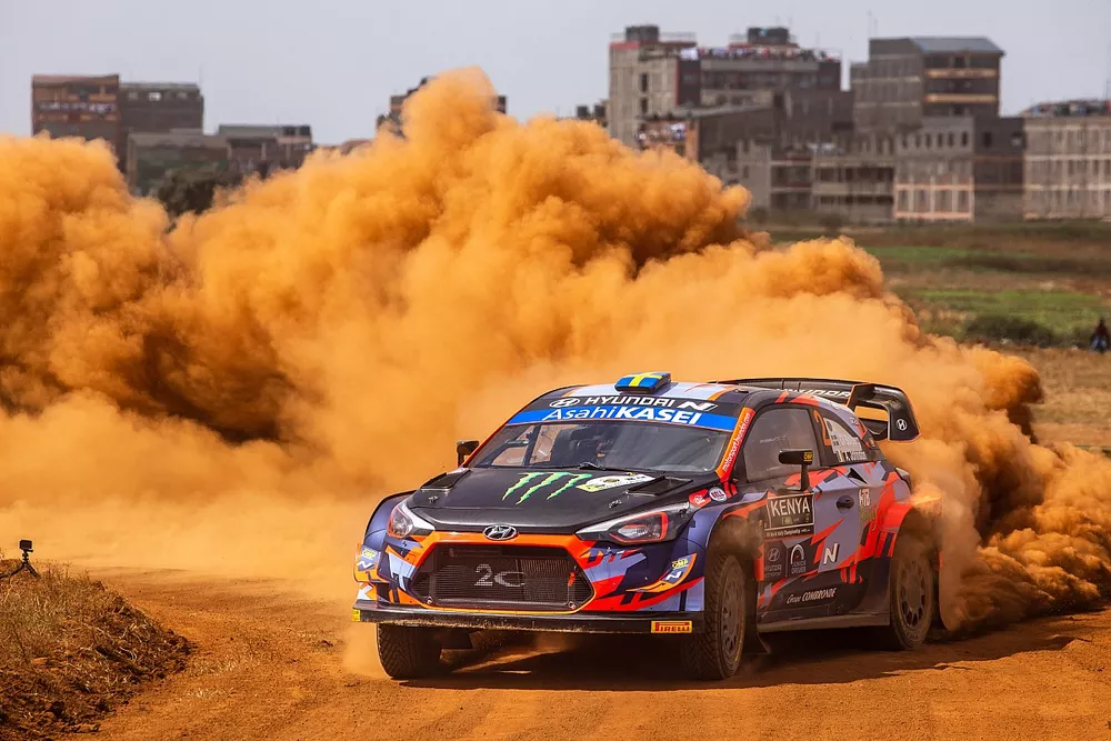 Oliver Solberg, Aaron Johnston, Hyundai 2C Competition Hyundai i20 Coupe WRC