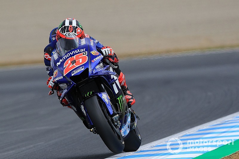 FP1 MotoGP Australia: Vinales tercepat, Marquez terjatuh