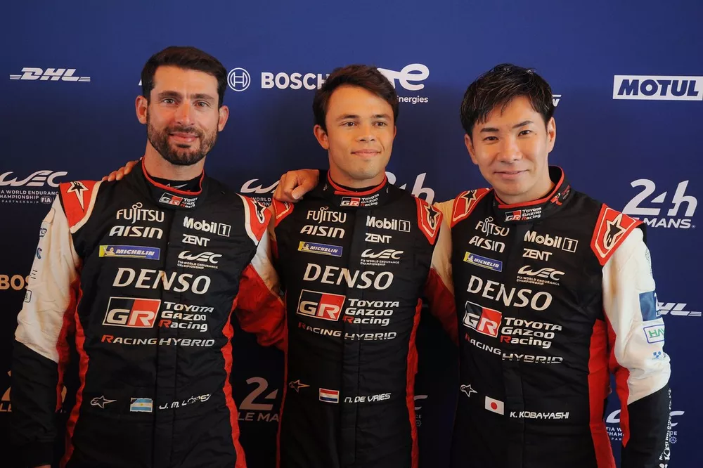 Jose Maria Lopez, Nyck De Vries, Kamui Kobayashi, Toyota Gazoo Racing