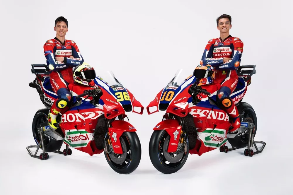 レプソルホンダ ホンダMotoGP、カラーリング一新。レプソルの離脱で、象徴的なHRCカラーに