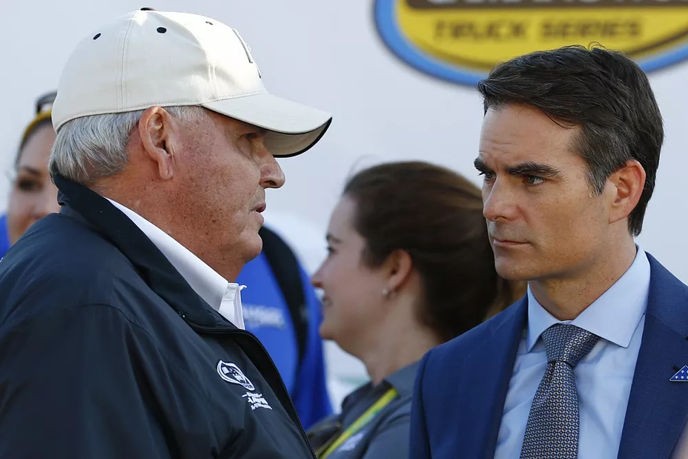 Rick Hendrick and Jeff Gordon