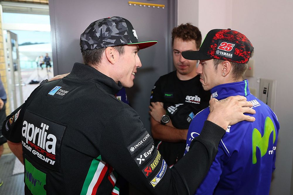 Aleix Espargaro, Aprilia Racing Team Gresini, Maverick Viñales, Yamaha Factory Racing
