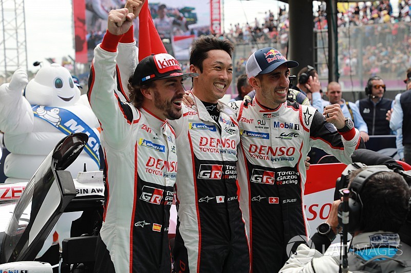 ル・マン優勝、8号車トヨタの3人がコメント。アロンソ「最高の結果」