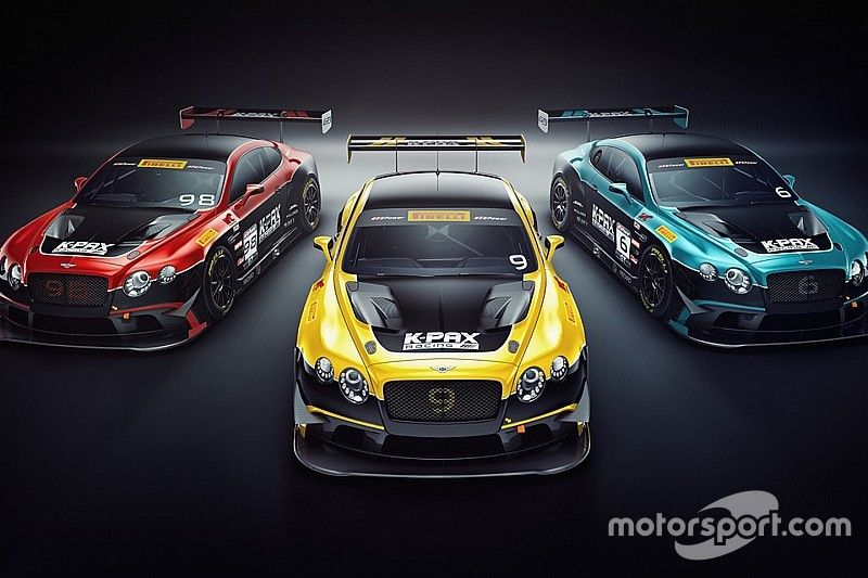 K-PAX Racing switches to Bentley GTs for 2018