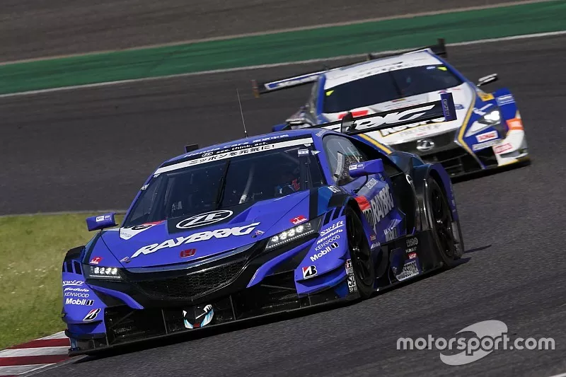 #100 Team Kunimitsu Honda NSX Concept GT: Naoki Yamamoto, Jenson Button