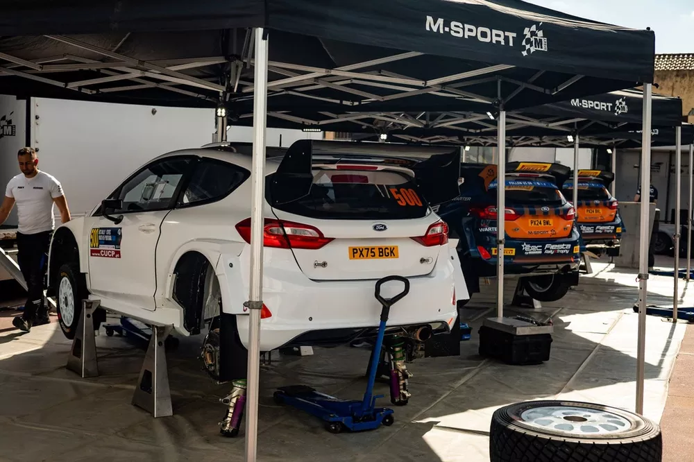 McErlean test 2027 M-Sport car