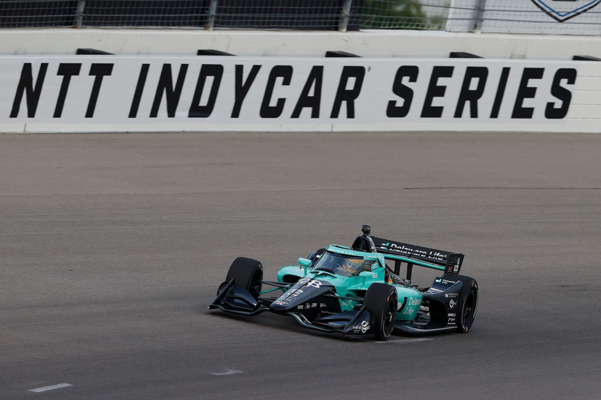 Josef Newgarden takes win at IndyCar 2026 WWT Raceway