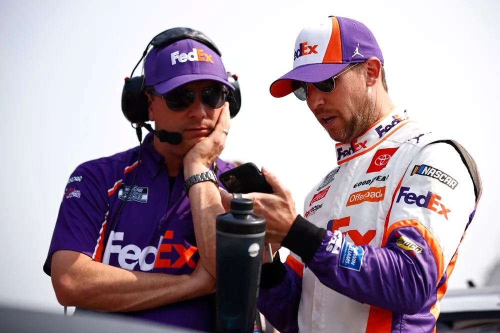 Chris Gabehart and Denny Hamlin