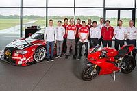 Lorenzo, en la reuni&oacute;n de pilotos Audi Sport