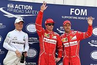 Pole para Raikkonen 9 años después; drama para Hamilton