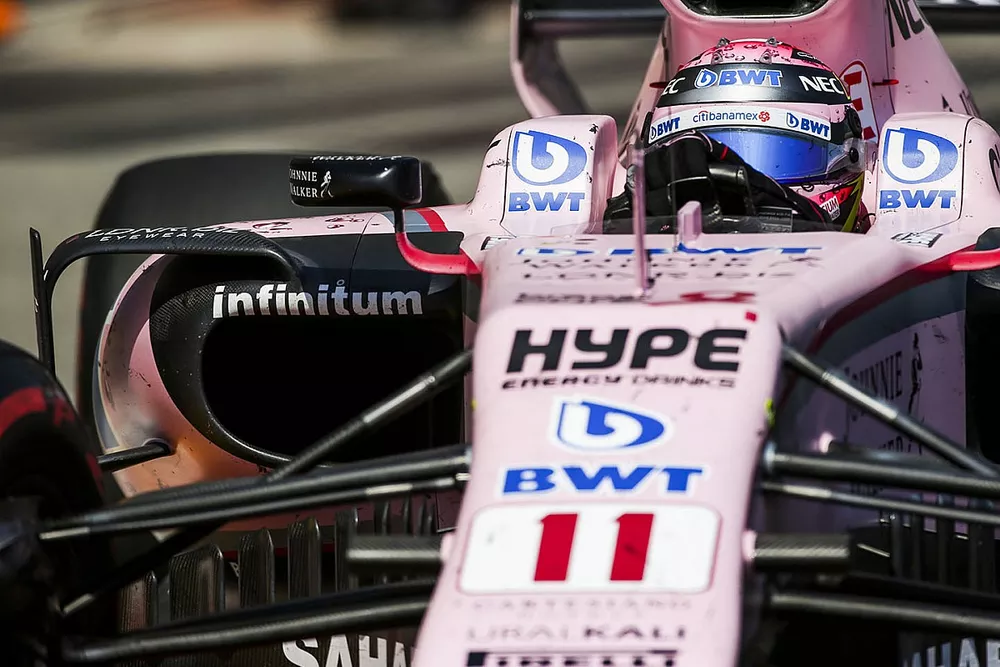 Sergio Perez, Sahara Force India F1 VJM10