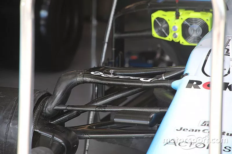 L'aileron avant de la Williams FW42