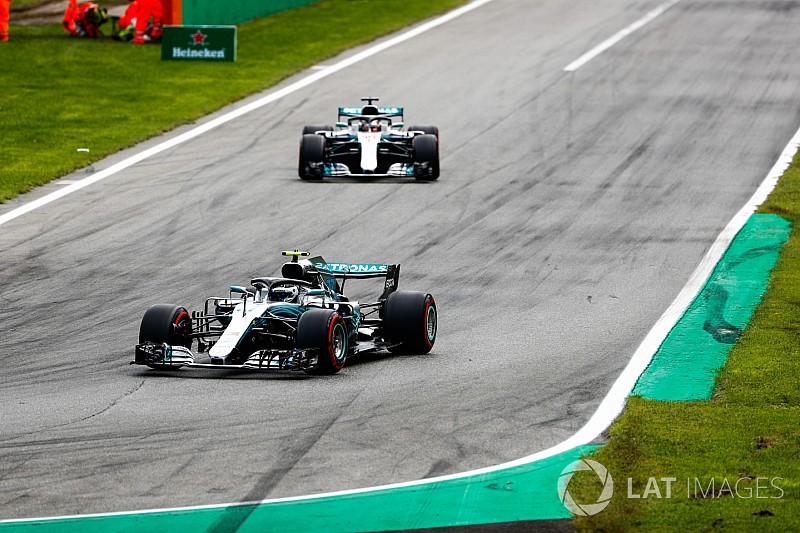Bottas, Monza'da Hamilton'la aradaki farkın sebebini açıkladı