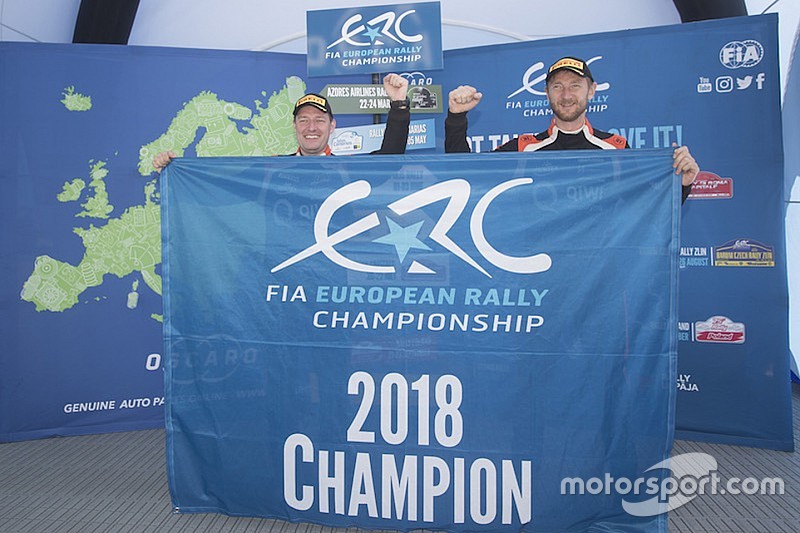 Il ritiro non nega il titolo ad Alexey Lukyanuk ed Alexey Arnautov: sono Campioni ERC 2018!