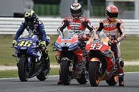 Rossi: Incidente entre Lorenzo e M&aacute;rquez &eacute; pren&uacute;ncio de 2019