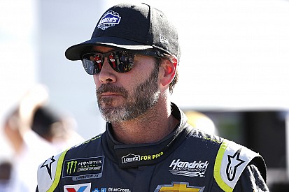 Jimmie Johnson packs supplies for Hurricane Florence victims