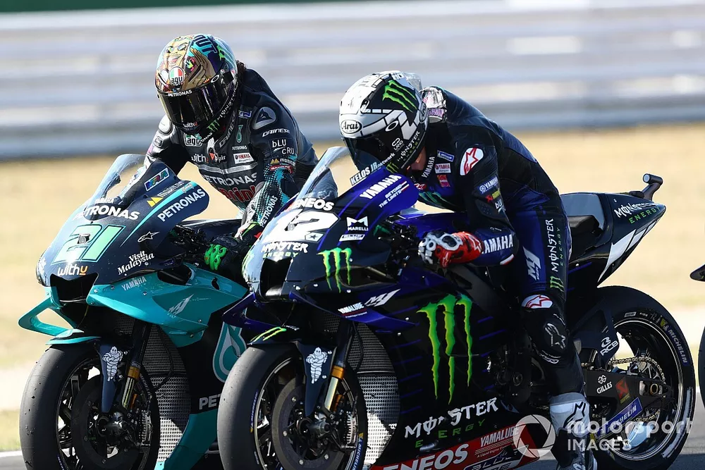 Franco Morbidelli, Petronas Yamaha SRT, Maverick Vinales, Yamaha Factory Racing
