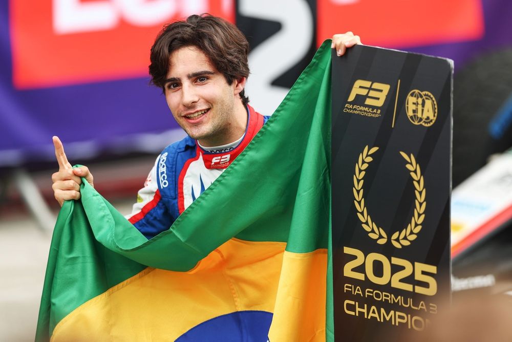 Rafael Camara, Trident, campe&oacute;n de la F3 2025 y ganador de la carrera