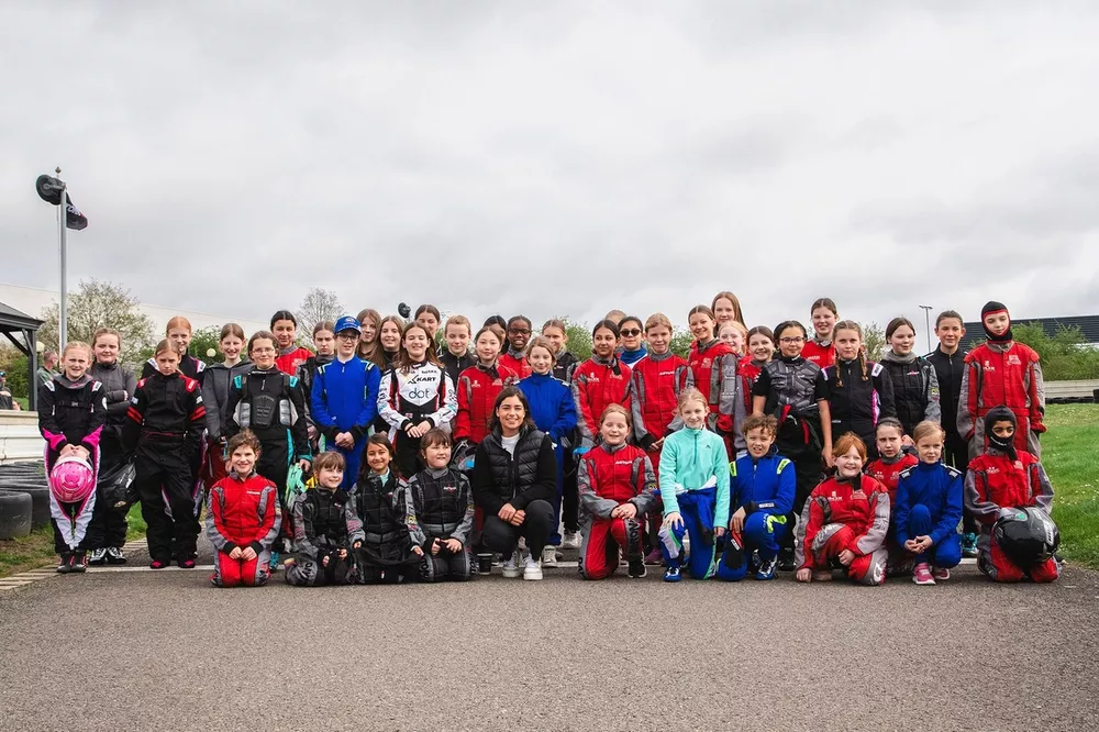 JamIe Chadwick Race School