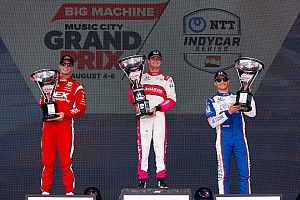 IndyCar Nashville: Kirkwood gana, O'Ward top 10 y abandono de Canapino