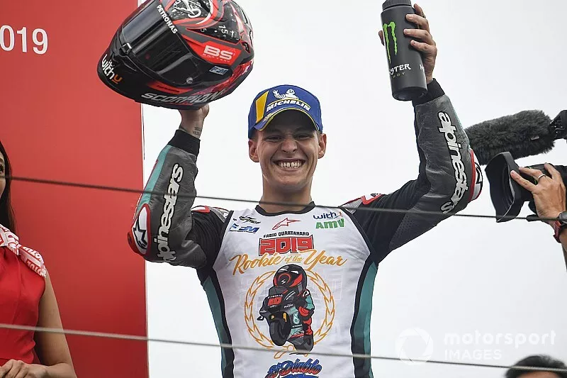 Segundo clasificado Fabio Quartararo, Petronas Yamaha SRT