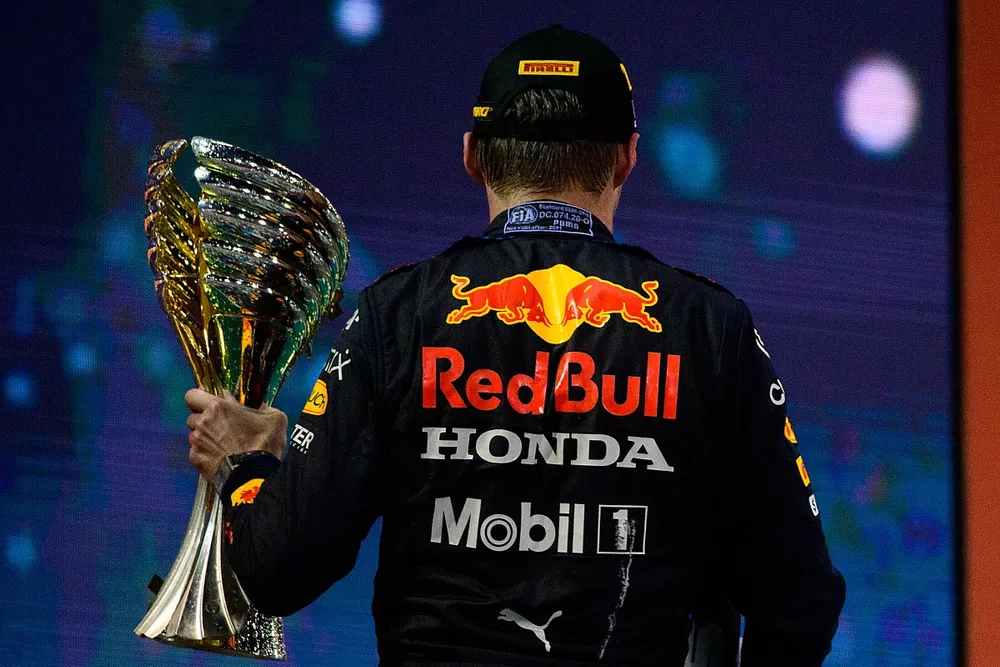 World Champion Max Verstappen, Red Bull Racing