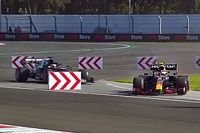 VIDEO: el momento del incidente entre Tsunoda y Pérez