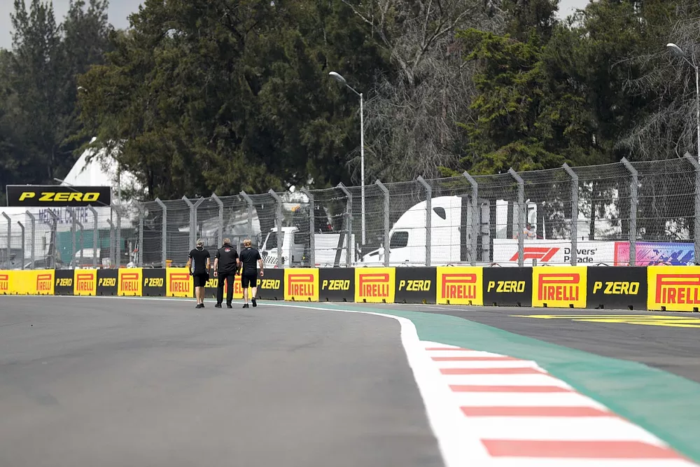 Pirelli track branding